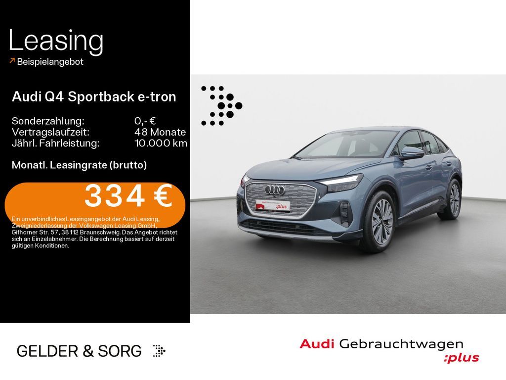 Audi Q4 Sportback 35 e-tron 0,25%*SONOS*LED*Digital Leasing