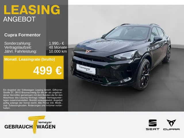 Cupra Formentor 1.5 e-Hybrid TSI DSG VZ AREA VIEW SENN