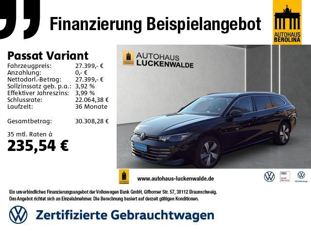 Volkswagen Passat Variant 1.5 eTSI Business DSG *IQ.DRIVE* Leasing