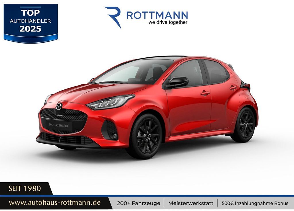 Mazda 2 Hybrid 2026 VVT-i 116PS Aut. Homura Plus SoMo Leasing
