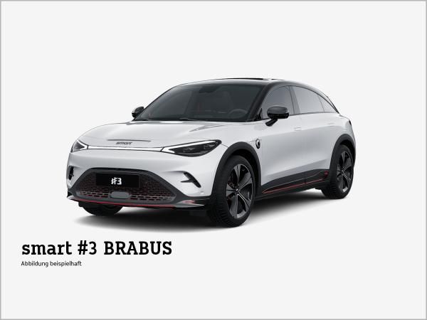 smart #3 ADAC-Bestandsfahrzeug-Aktion¹ ❗️inkl. 6.000€ E-Prämie Anzahlung¹  ⚡BRABUS⚡kurzfr. verfügbar Leasing