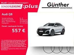 Audi Q8 45 TDI QUATTRO+WINTERRÄDER+AHK+HUD+MATRIX - Leasing
