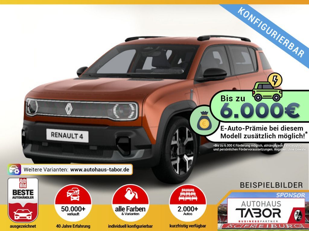 Renault 4 Techno 150 Comfort Range UVP-12%* Leasing