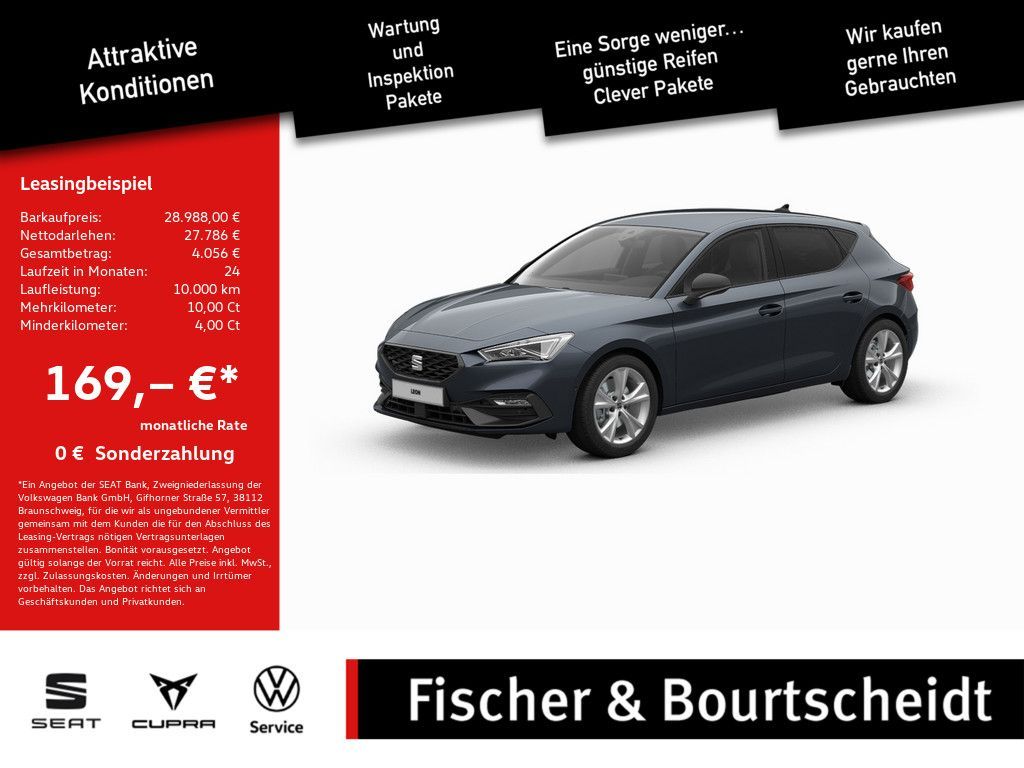 Seat Leon 1.5 eTSI FR SHZ NAVI ACC FACEL. MATRIX-LED Leasing