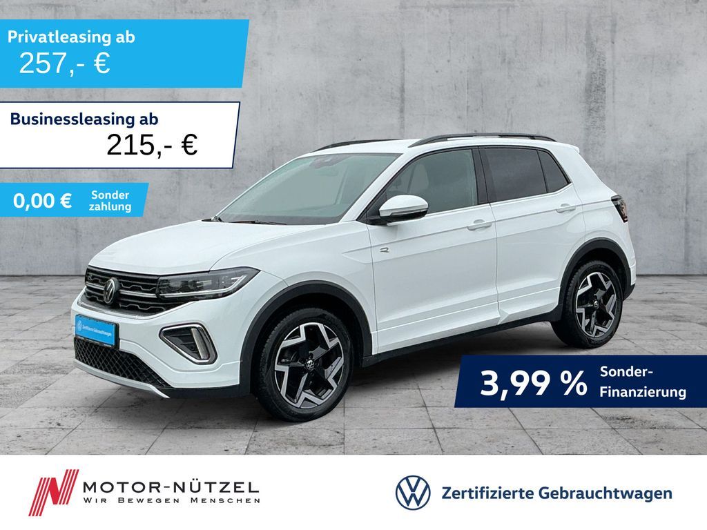 Volkswagen T-Cross 1.5 TSI DSG R-LINE MATRIX+NAVI+AHK+ACC Leasing