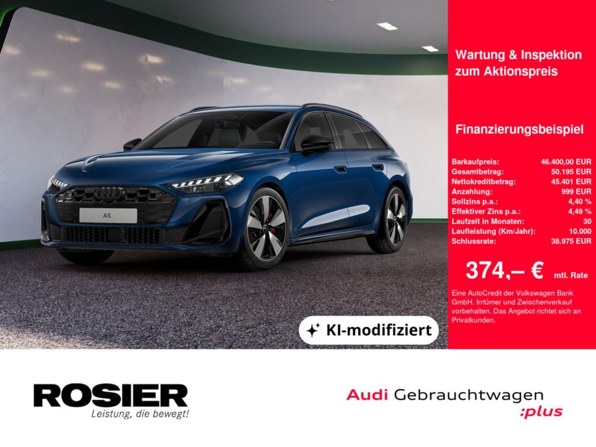 Audi A5 Avant TFSI S-Line Leasing