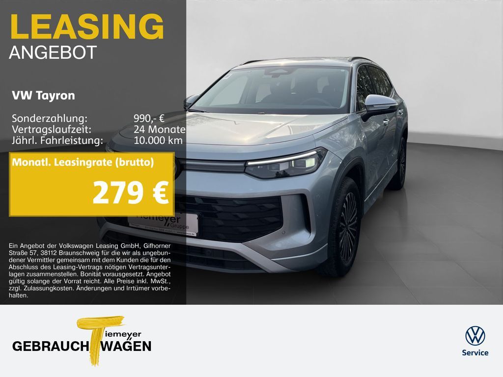 Volkswagen Tayron 1.5 eTSI DSG LIFE IQ.LIGHT 360 AHK 7-SITZ Leasing