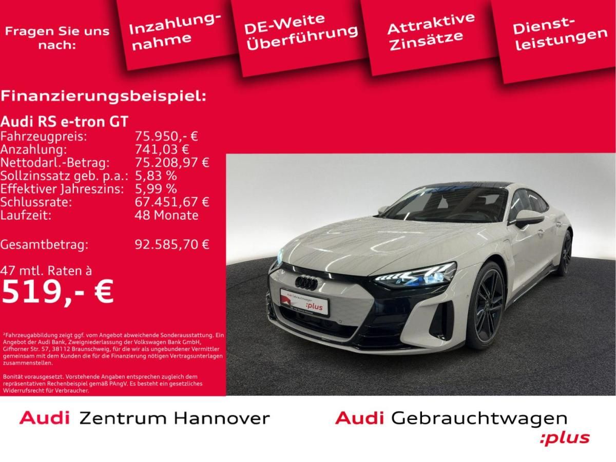 Audi RS e-tron GT quattro Head-Up Laser Pano B&O Leasing