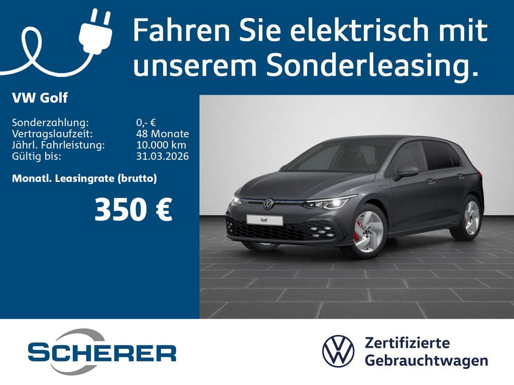 Volkswagen Golf VIII GTE 1.4 TSI eHYBRID DSG LED PLUS NAVI Leasing