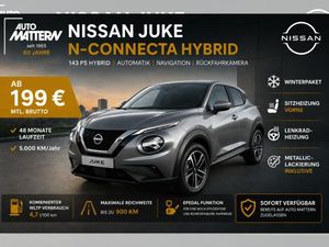 Nissan Juke N-Connecta Hybrid | Winterpaket | Navigation | Sitzheizung | Lenkradheizung | Rückfahrkamera