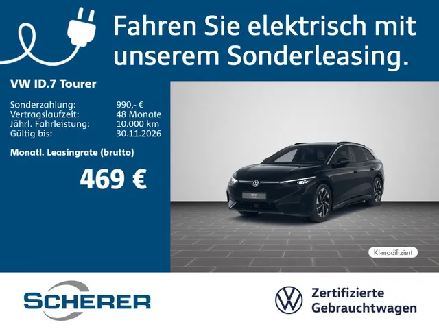 Volkswagen ID.7 Tourer Pro PRO, 82 KWH, 210 KW, SOH 97%, NA