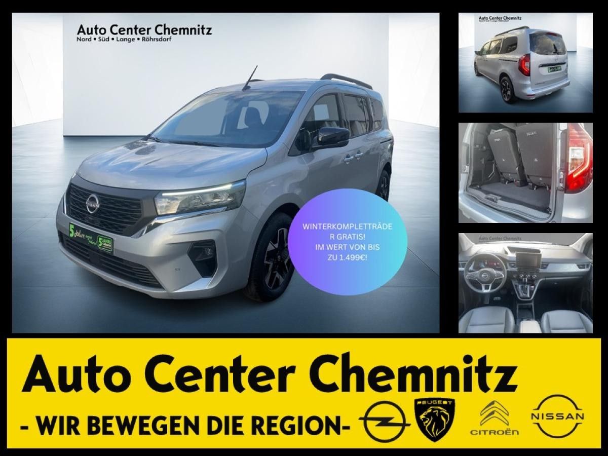 Nissan Townstar Kombi 🚗1.3 DIG-T 7AT TEKNA – mit Vollausstattung + Gratis Winterräder! ❄️ Leasing