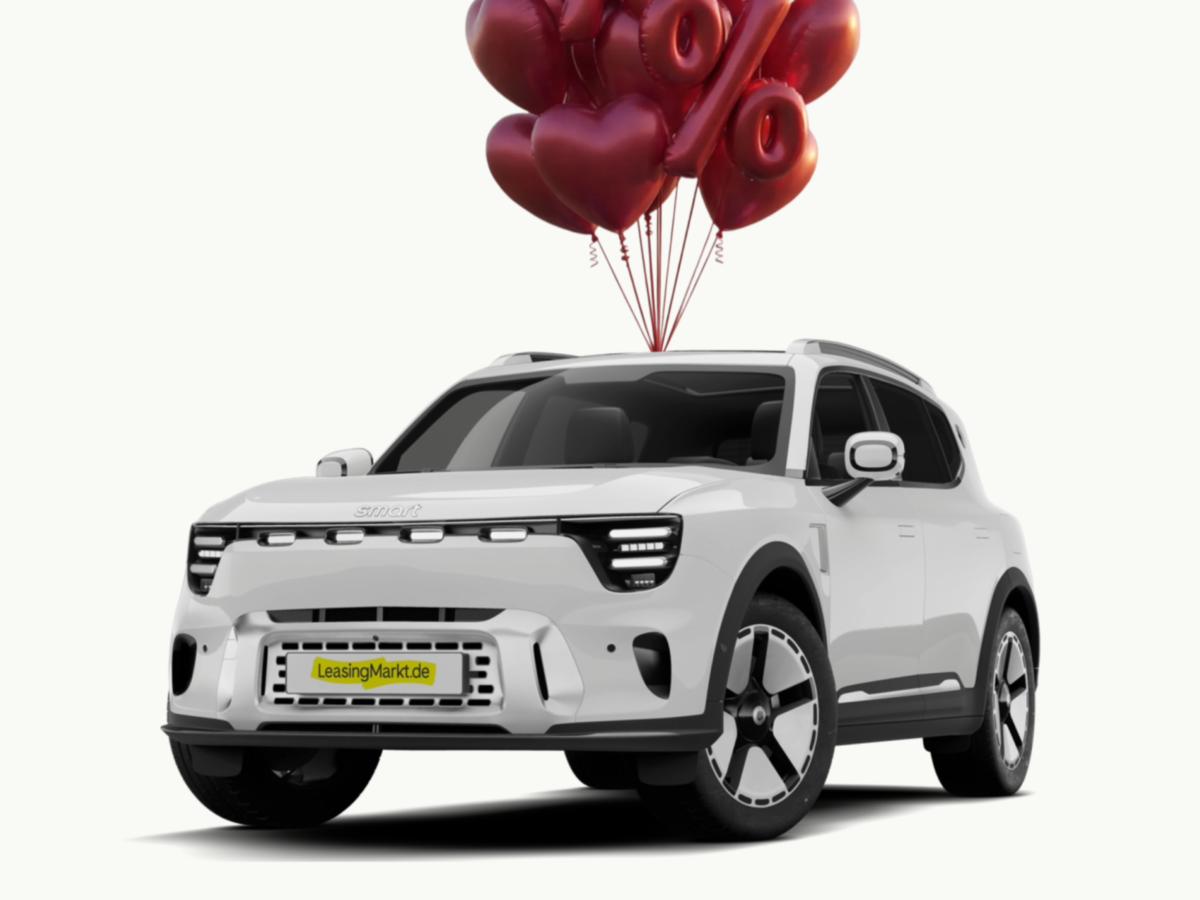 smart #5 Pro⚡inkl. 6.000€ E-Prämie Anzahlung¹❗️(LED/360°/19 Zoll/Pano/V2L/smart-Pilot) Leasing