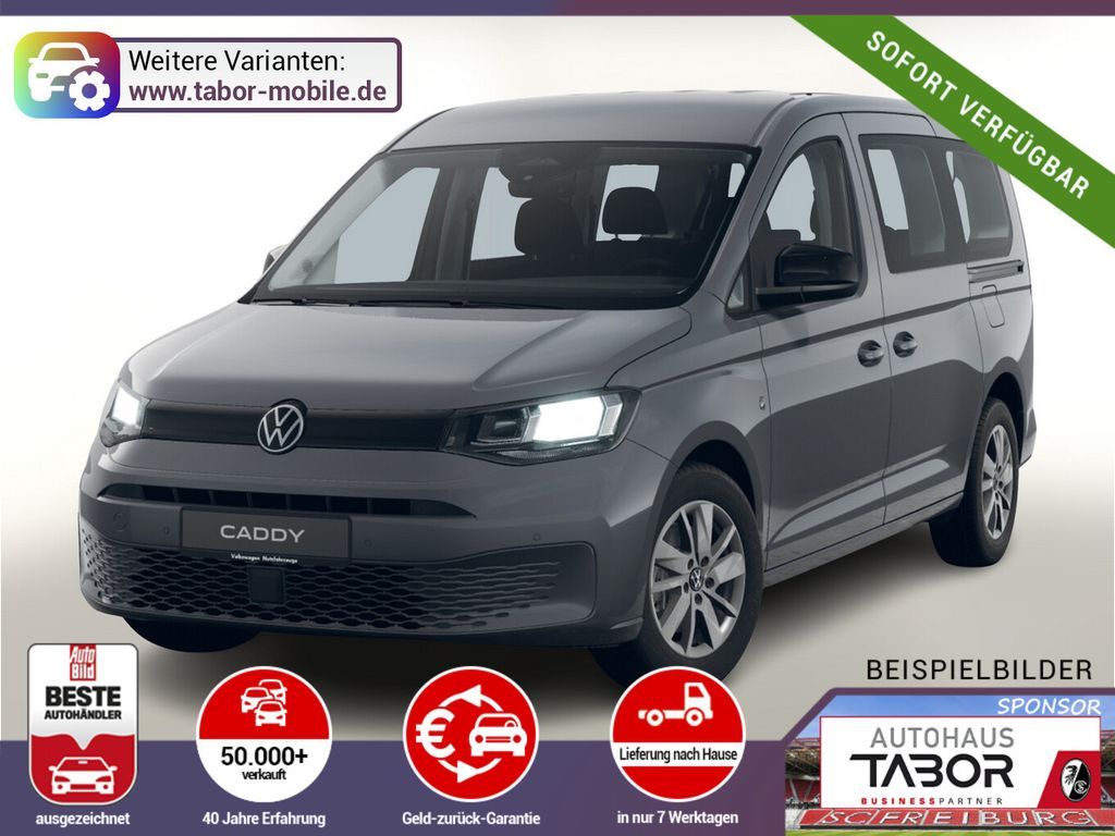 Volkswagen Caddy Maxi 7S SHZ LM AC(2Zone) ACC Kam AppC PDC Leasing