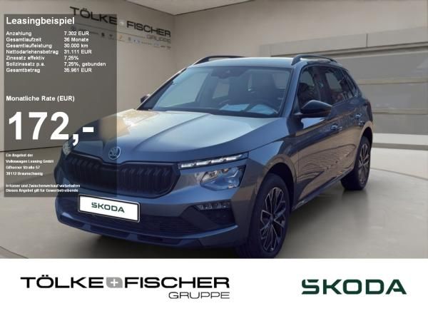 Skoda Kamiq SOFORT VERFÜGBAR! 1.0 TSI DSG ACC Navi AHK Virtual LED Leasing