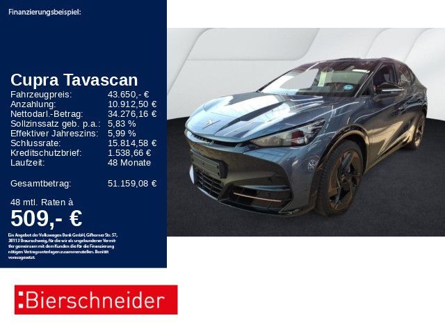 Cupra Tavascan VZ ADRENALINE WÄPU SHZ Leasing