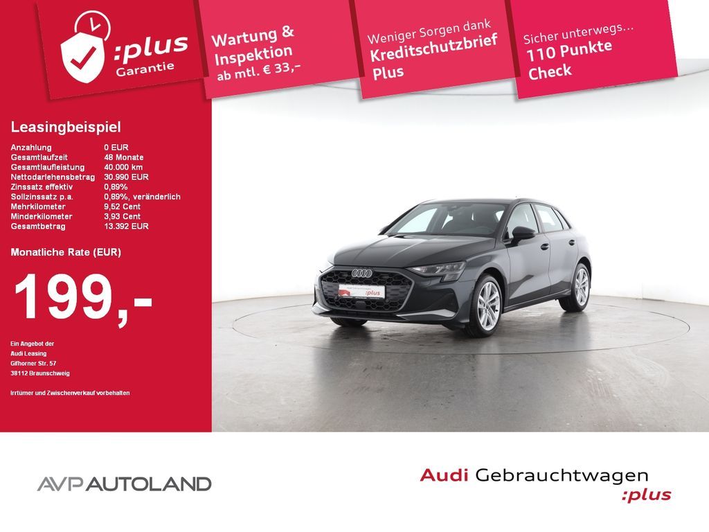 Audi A3 Sportback 35 TFSI advanced *AHK inkl. WKR Leasing