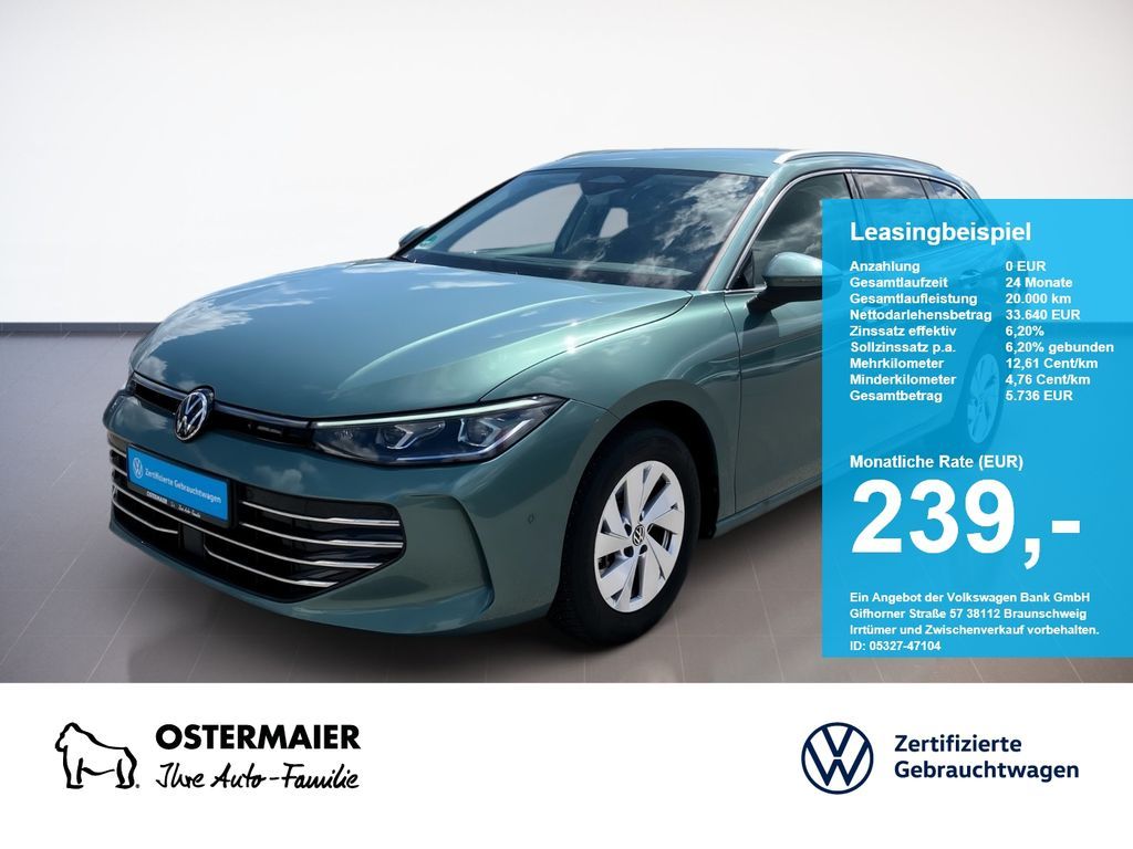 Volkswagen Passat Variant ELEGANCE 2.0TDI 150PS DSG ACC.5J- Leasing