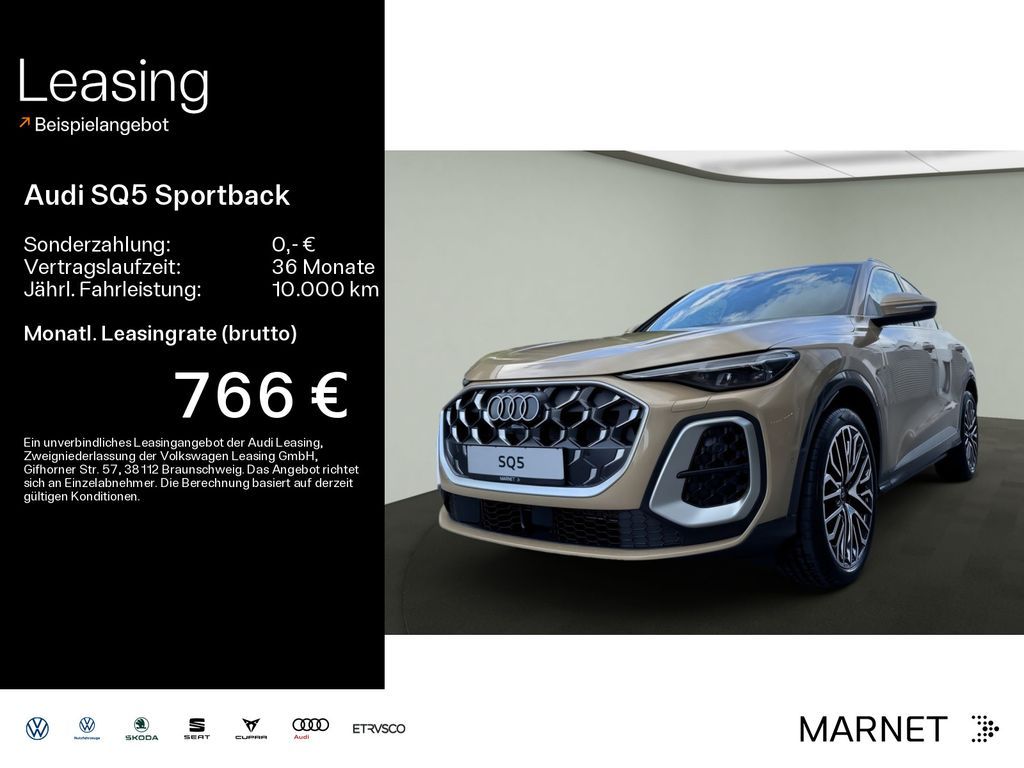 Audi SQ5 Sportback TFSI 270 kW S tronic*Sline*Sportsi Leasing