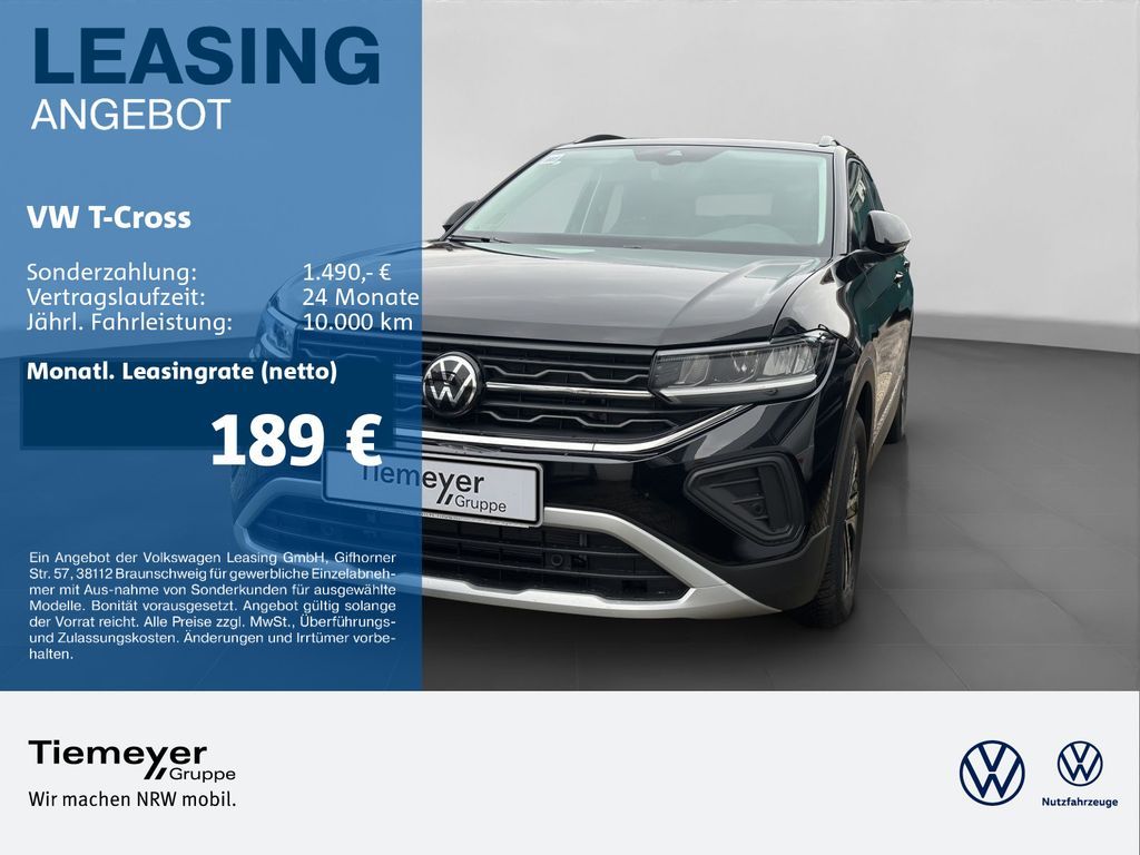 Volkswagen T-Cross 1.0 TSI DSG ENERGY LIFE REAR VIEW GJR AH Leasing
