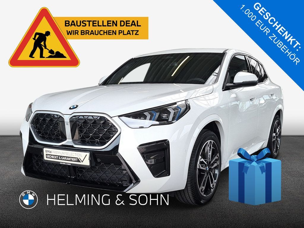 BMW X2 sDrive20i M-Sport HK HiFi Massage LED AHK ACC Leasing
