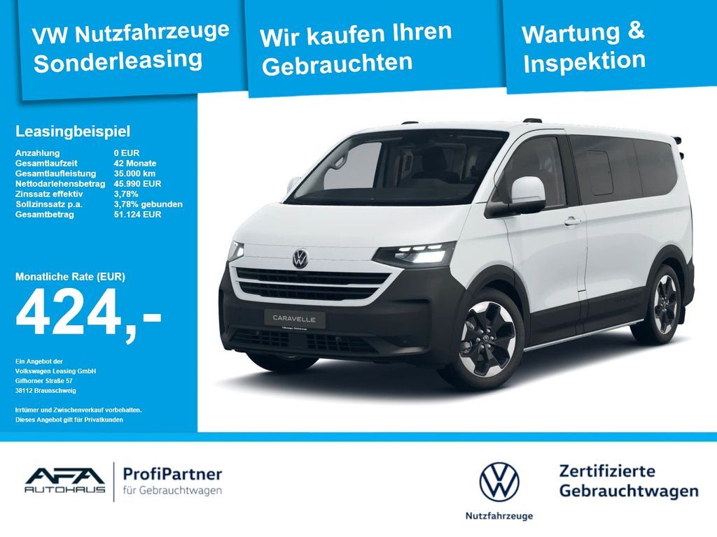 Volkswagen T7 e-Caravelle PanAmericana LED*Navi*AHK*RFK Leasing