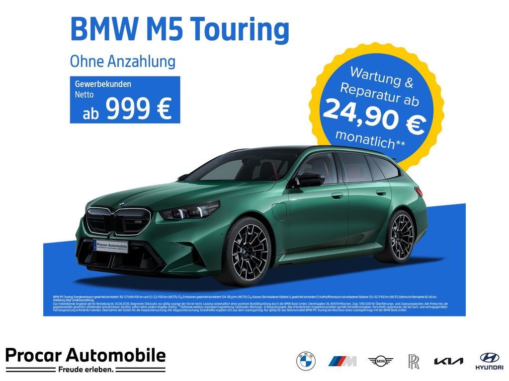 BMW M5 Touring M Sport HUD NAVI LED Sound Syst. DAB Leasing