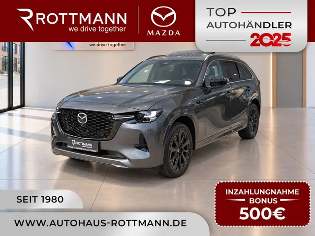 Mazda CX-80 e-SKYACT PHEV Aut. AWD Homura Plus 7 sitze
