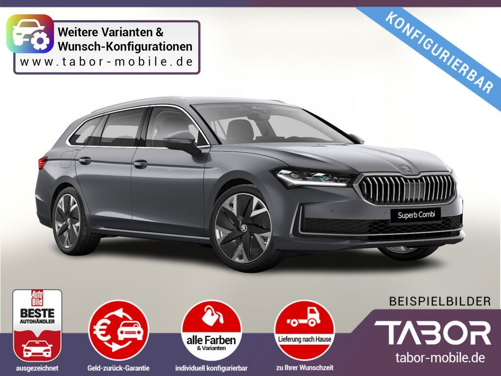Skoda Superb Combi TDI 193 DSG 4x4 Selec Nav ACC EHK Leasing
