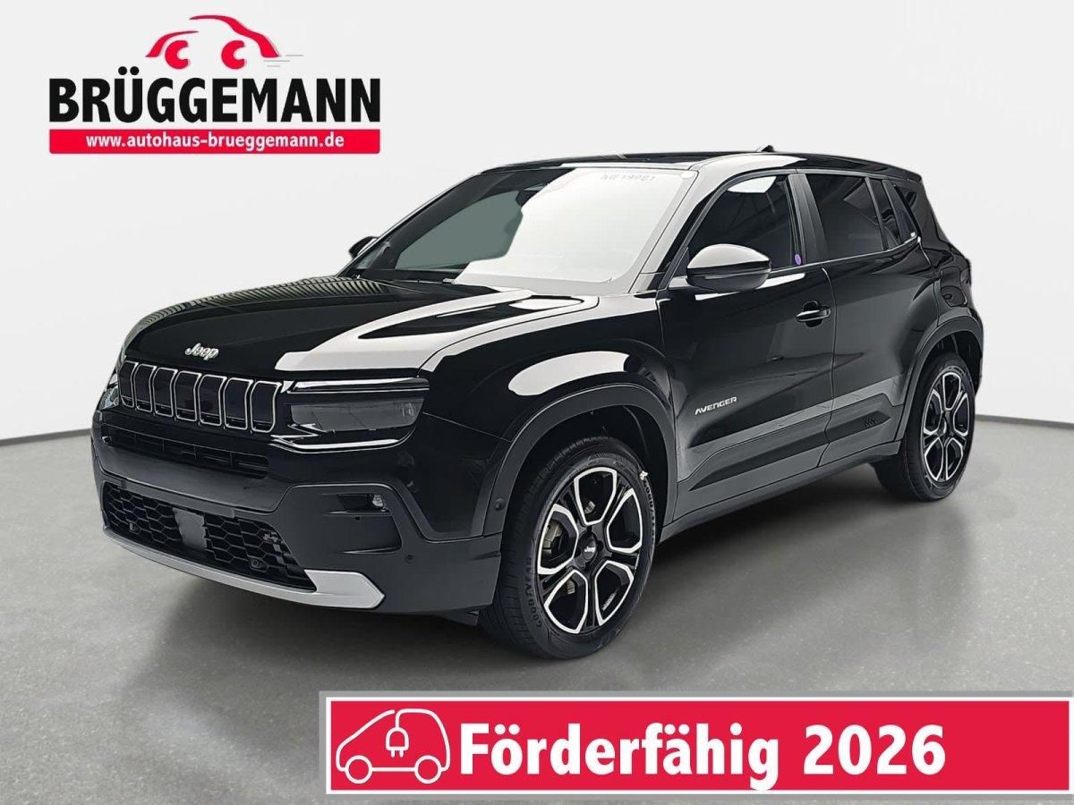 Jeep Avenger AVENGER FÖRDERFÄHIG ELEKTRO SUMMIT MJ26 LEDERSITZE INFOTAINMENT & KOMFORTPAKET Leasing
