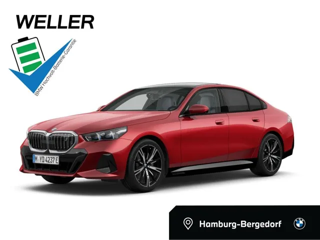 BMW i5 eDrive40 M-Sport Pano AHK 20" B&W Leas 539,-
