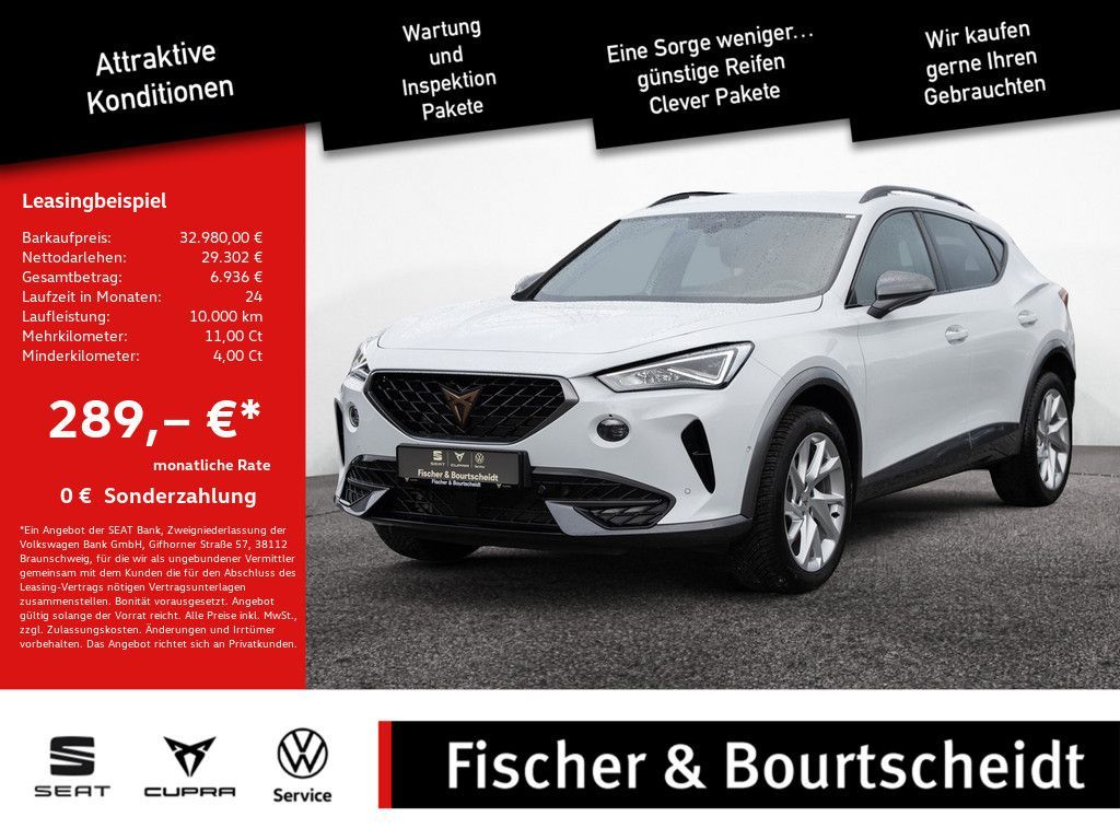 Cupra Formentor 2.0 TSI 4Drive NAVI KAMERA LED SHZ APP Leasing
