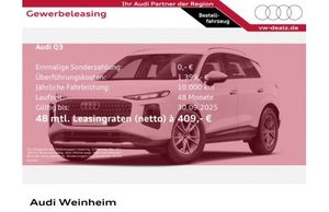 AUDI Q3 SUV NEU TFSI S tronic - Leasing