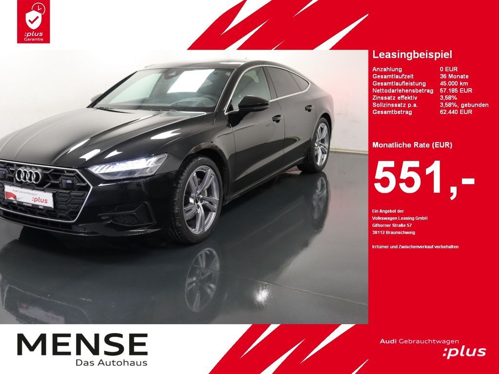 Audi A7 Sportback 45 TDI quattro S tronic Matrix|AHK Leasing