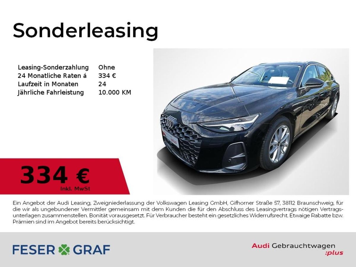 Audi A6 Avant TDI tech plus Pano,LED+,AHK,Kameras,18 Leasing