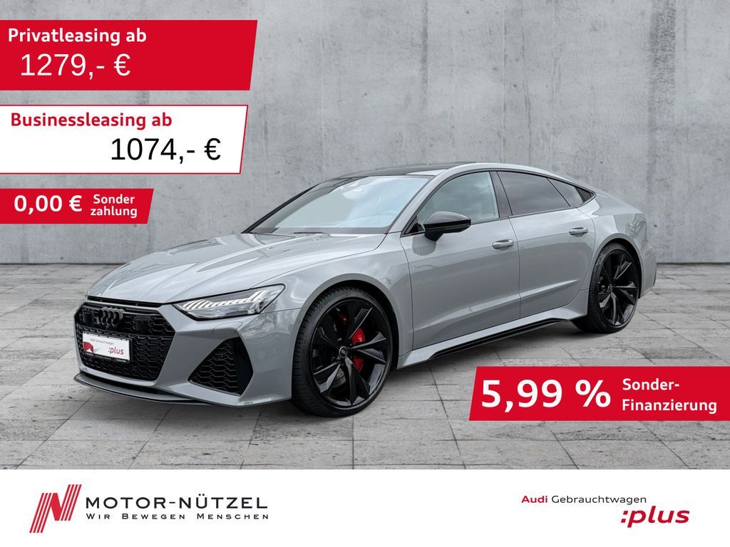 Audi RS 7 Sportback TFSI QU MATRIX+HuD+B&O+PANO+360° Leasing