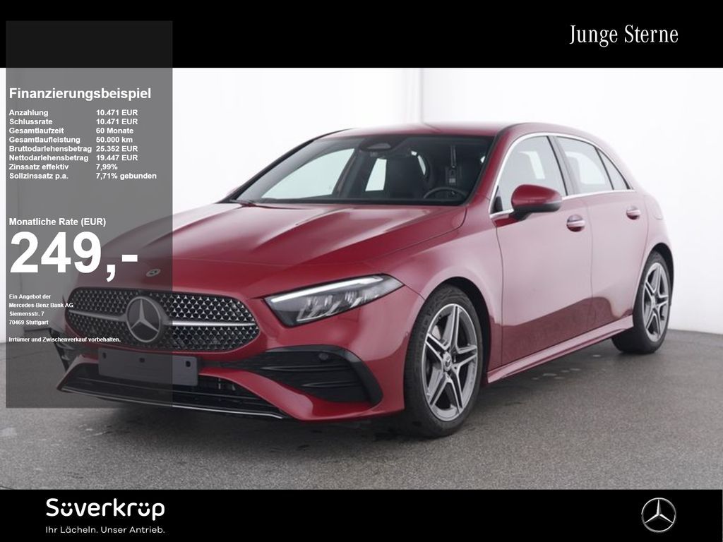 Mercedes-Benz A 180 , AMG KAMERA SPUR STANDH PDC SHZ Leasing