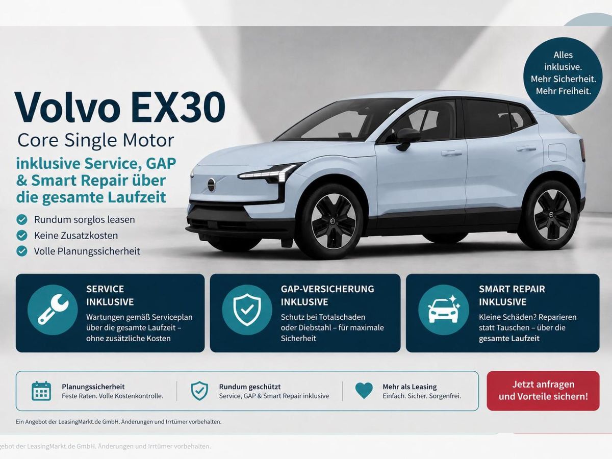 Volvo EX30 Single Motor Core Leasing