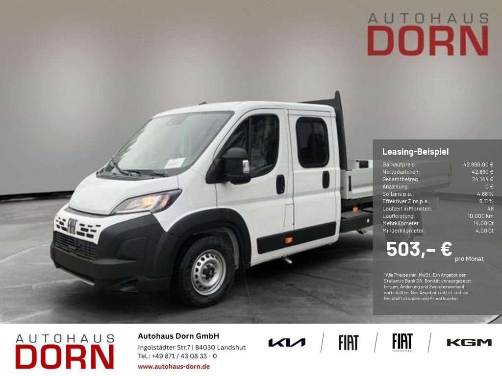 Fiat Ducato Pritsche 35 Maxi L4 MY25 180 AT AHK Leasing
