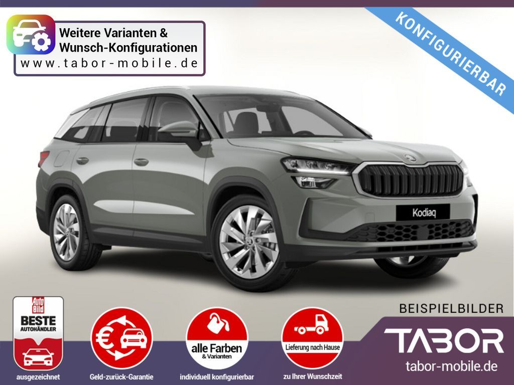 Skoda Kodiaq TDI 193 DSG 4x4 Selec LED Nav ACC Kam SHZ Leasing