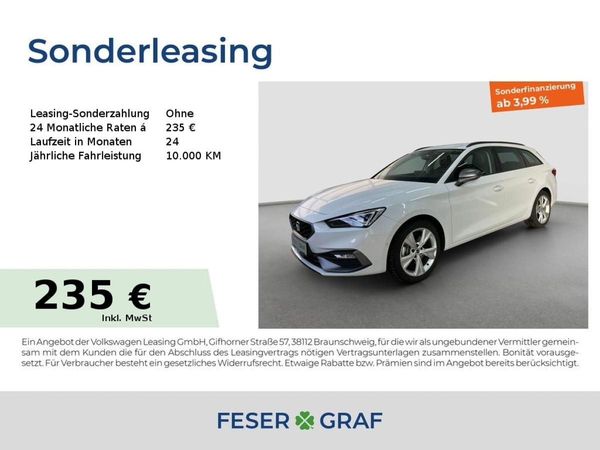 Seat Leon Sportstourer FR 2.0 TDI DSG LED*NAVI*GJR*RF Leasing