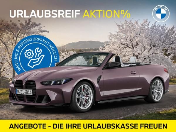 BMW M4 Competition M xDrive Cabrio 🌼3 Fahrzeuge - Frühlingsaktion🌼 Leasing
