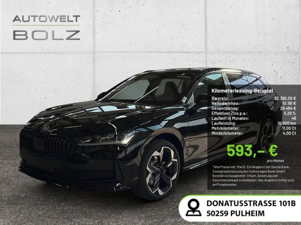 Skoda Superb Combi Sportline  2.0 TDI 4x4 NAVI AHK 360° Leasing