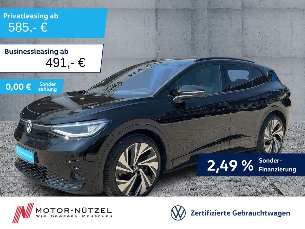 Volkswagen ID.4 GTX 250kw (82kwh) 5JG+MATRIX+AHK+PANO+HuD Leasing