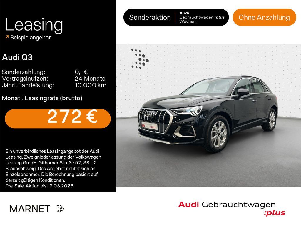 Audi Q3 35 TFSI advanced*Navi*LED*AHK*PDC*Audi Connec Leasing