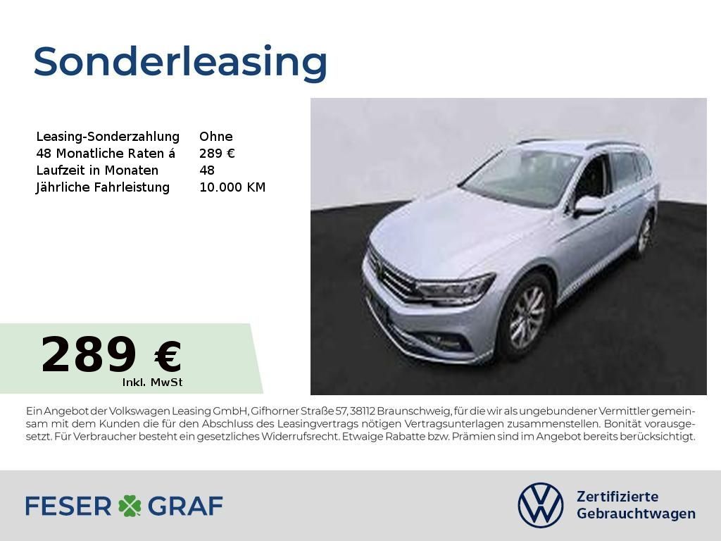 Volkswagen Passat Variant Business 2.0TDI DSG AHK LED NAVI Leasing