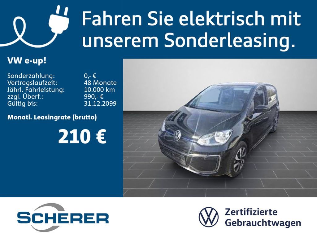 Volkswagen e-up! 61 KW *Active* SHZ R-Kamera Climatronic Leasing