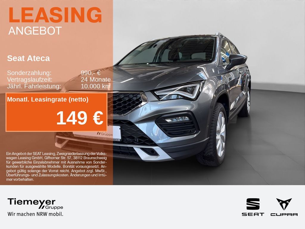 Seat Ateca 1.5 TSI DSG STYLE ROAD EDITION REAR VIEW A Leasing