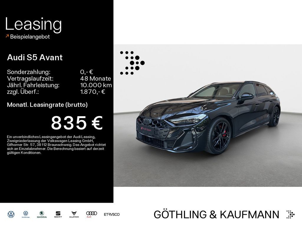 Audi S5 Avant TFSI 270 kW S tronic*Standheizung*AHK*B Leasing