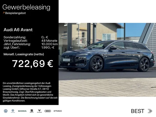 Audi A6 Avant S-Line e-tron quattro*315kW*AHK*